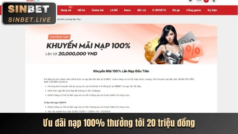 Ưu đãi nạp lại hàng ngày và hoàn trả tại Oke88 Nổ Hũ